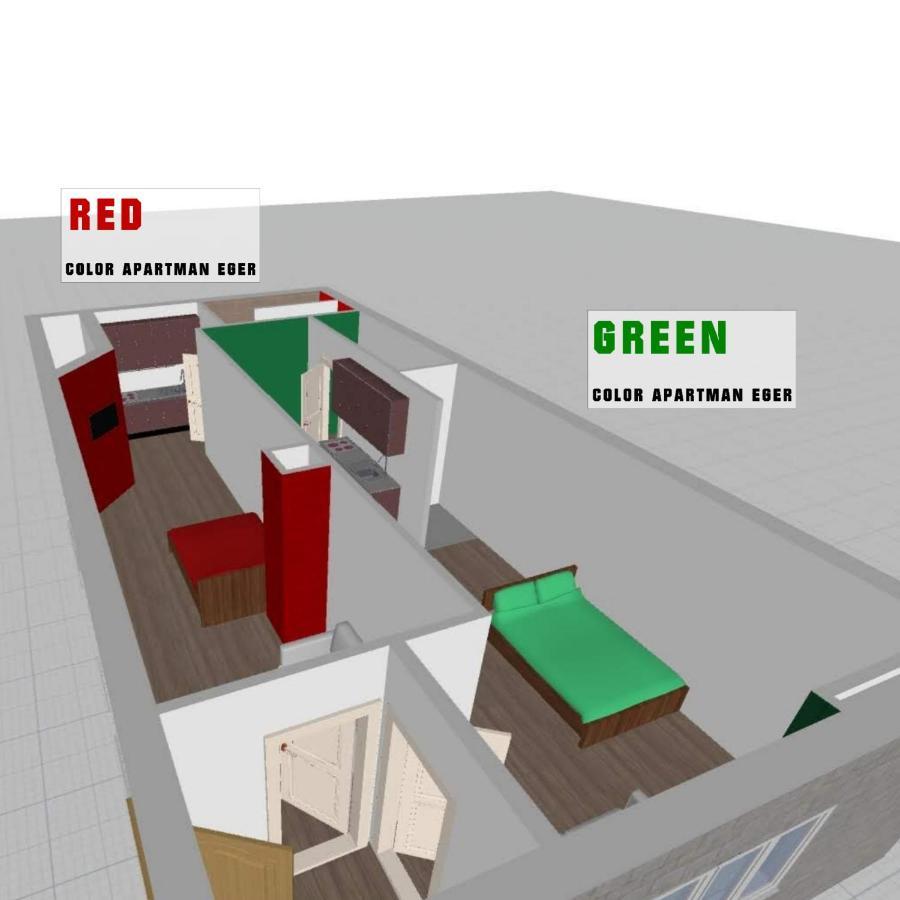 Color Apartmanok Eger Zewnętrze zdjęcie
